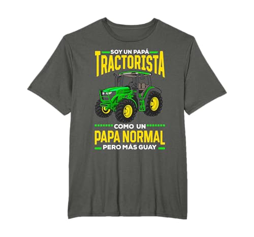 Sou um pai tratorista como um pai trator normal t-shirt