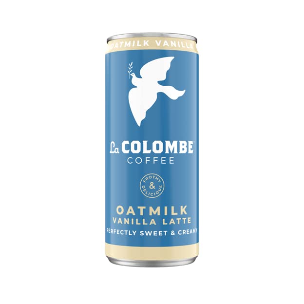 La Colombe Oatmilk Draft Latte, Plant-Based, Dairy-Free, Grab And Go Coffee, Vanilla, 9 Fl.Oz