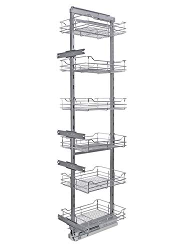 Image of REJS MAXIMA II PULL OUT SOFT CLOSE LARDER UNIT 300mm/1900mm-2100mm (6 baskets)