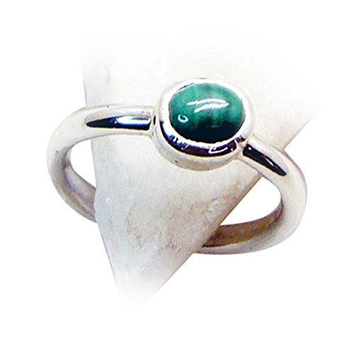 Bague trillion turquoise véritable contre les faux bijoux argent fait main