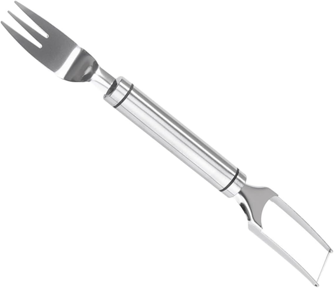 Stainless Steel Watermelon Slicer Fork, Quick Cutting Tool for Home Kitchen