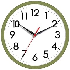 AKCISOT Wall Clock 8 Inch Silent Non Ticking Modern Clocks Battery Operated Analog Small Classic photo AKCISOT Wall Clock 8 Inch Silent Non Ticking Modern Clocks Battery Operated Analog Small Classic