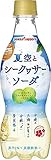 ポッカサッポロ 夏空とシークヮサーソーダ PET 420ml×24本 ポッカサッポロ 夏空とシークヮサーソーダ PET 420ml×24本
