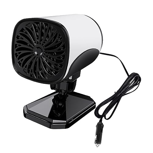 Amosfun 1pezzi Riscaldatore Elettrico Per Auto Ventola Riscalda Auto Per Rimuovere Brina Nebbia Condensa Strumento Elettrico Interno Facile Installare