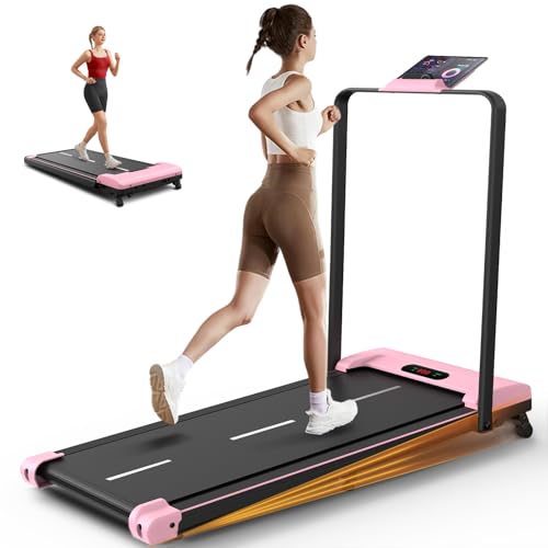Under Desk Treadmill Incline, 300lbs Walking Pad Handle