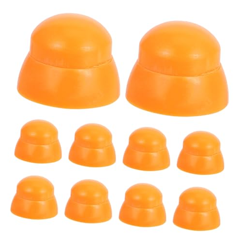 TOKIDNY 10pcs Playground Equipment Nut Caps Drill Cover Caps for Boys and Girls Safety Plastic Bolt Covers for Outdoor Play Areas