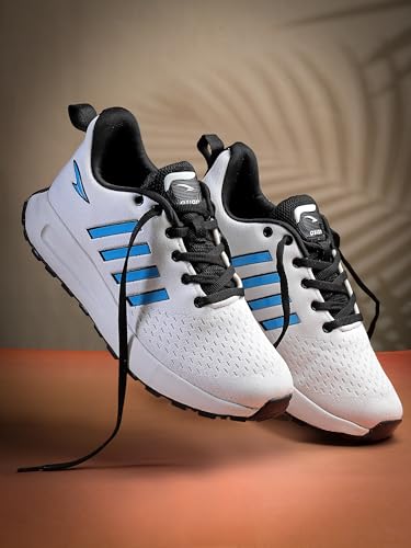 Image of ASIAN Men RAFTAAR-04 Running and Casual wear Running Shoes with Laces, Lightweight and Comfortable Shoes with Upper mesh and Phylon Sole for Men & Boys for Sports and Gym