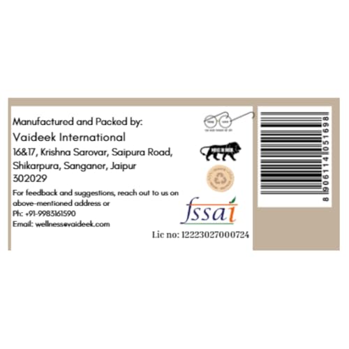 Image of Vaideek Pure Cow Ghee Cultured Desi Ghee (5 litre)| Bilona Cow Ghee Two Way Churned | Made in Earthen Pots | Lab Certified | 5 litre