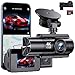 Produktbild Dashcam Auto vorne und hinten kabellos Dasch cam 360 Grad berwachung mit akku 4K mit GPS 5Ghz WiFi Dash Cam mit 64GB SD Auto Kamera kabellos mit Parküberwachung/Super Nachtsicht/Loop-Aufnahme