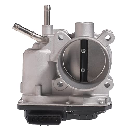 TUCAREST Electronic Fuel Injection Throttle Body Assembly (For FWD and 1.8L 1974cc) Fit For 2005-2008 Pontiac Vibe /05 06 07 08 Toyota Corolla Matrix [OE# 22030-0D031 2203022041 TB1070 977336 S20126] - Thumbnail 2
