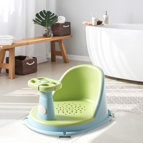Siège de stable pour bébé avec support confortable et compact pour la douche