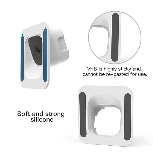 Support Blink Mini HOLACA blanc avec inclinaison 20 degrés et fixation adhésive - 3
