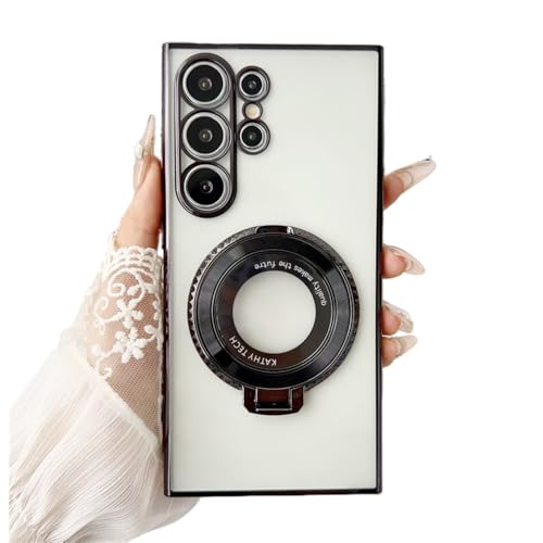Coque Note 20 luxe avec placage noir et support d anneau design