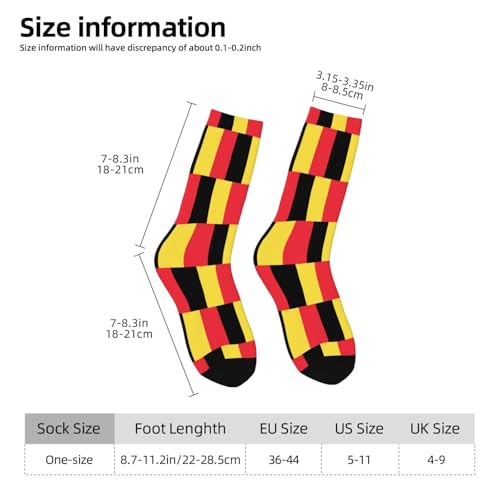 Flag of Belgium Socks For Men Women Gift Wicking Sport Casual Running Socks4