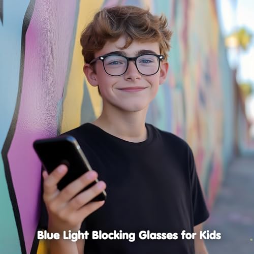 Image of Blue Light Blocking Glasses for Kids Boys Girls Computer Glasses TR90 Unbreakable Anti-Glare UV400 age 2-18 | CHEERS DEVICES Blue Light Blocking Glasses for Kids Boys Girls Computer Glasses TR90 Unbreakable Anti-Glare UV400 age 2-18