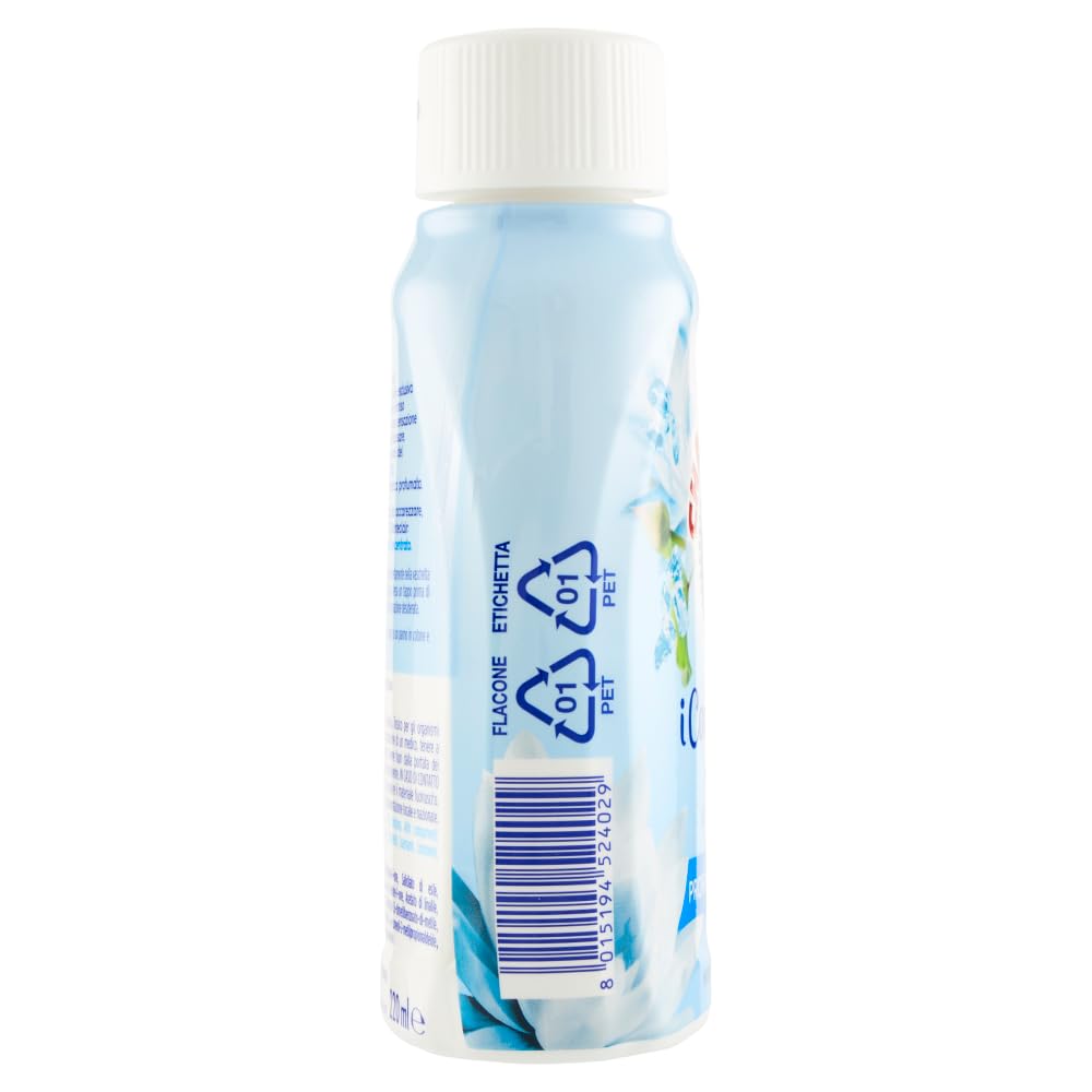 12 x Chanteclair I concentrato profumo per bucato – Profumi per vestiti sale marino e fiori di loto – deodorante per bucato 220 ml + portachiavi Beni Culinari