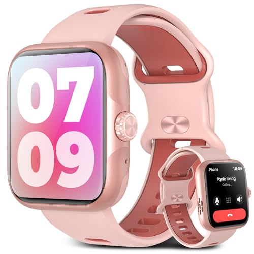 Image of Smart Watch for Men Women (Built-in GPS), Bluetooth Call Smartwatches, AMOLED Display Fitness Tracker with 3ATM Waterproof Pedometer /Calories /Heart Rate /Sleep Monitor for iOS & Android
