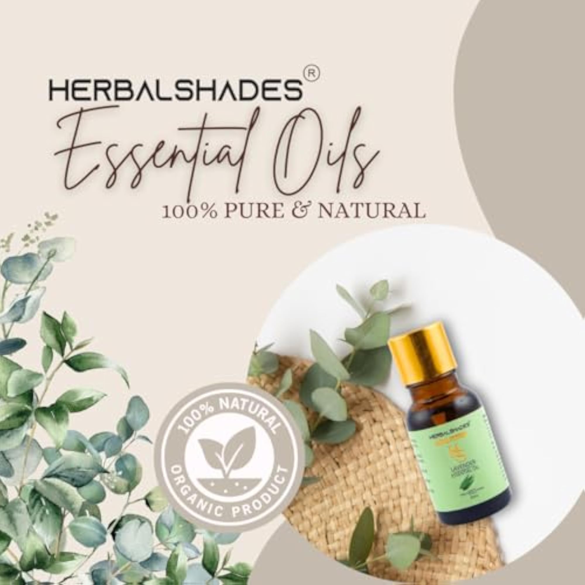 HerbalShades Eucalyptus Essential Oil - Pure Tranquillity