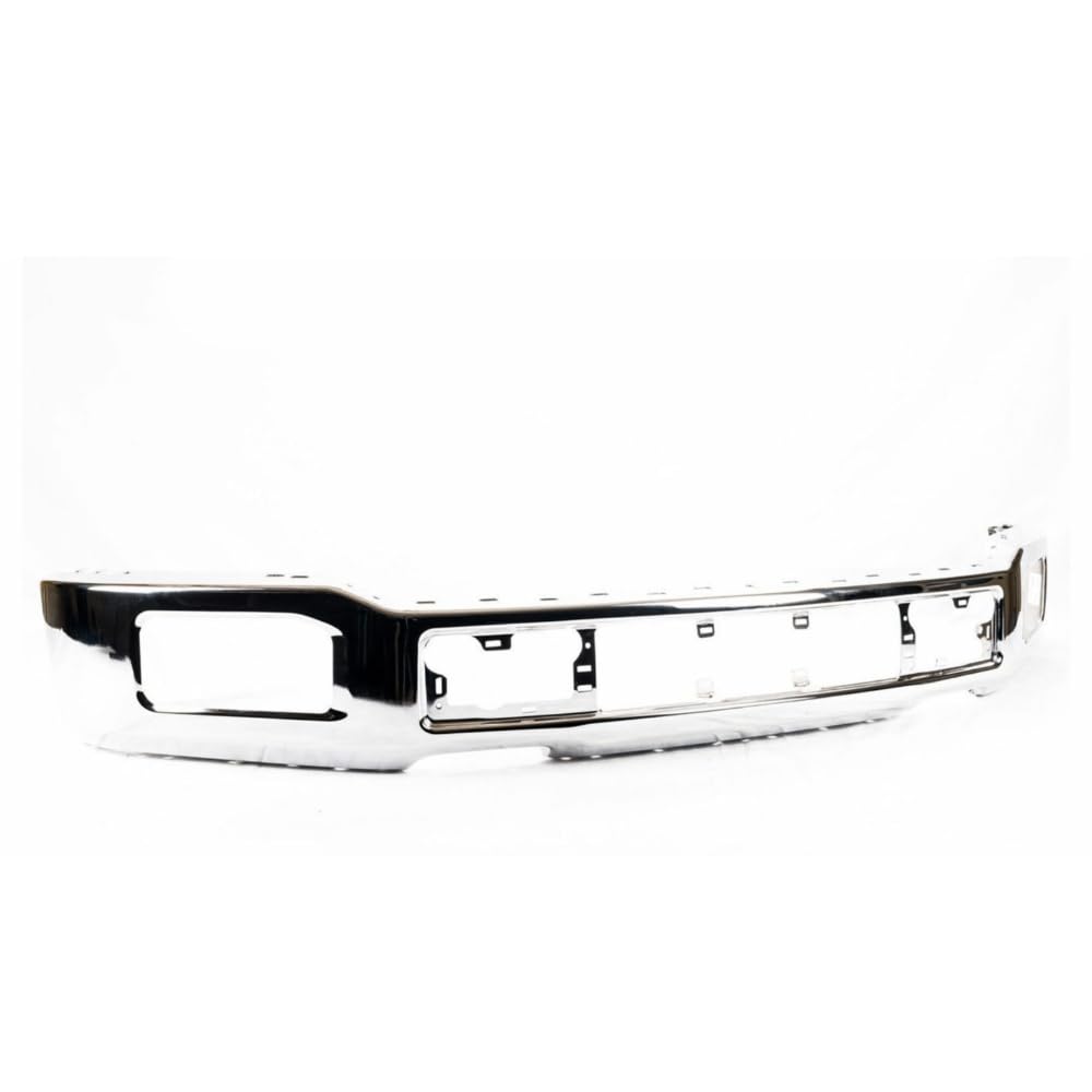 Amazon.com: 井之梦 1pc Front Chrome Steel Bumper Cover with Fog  