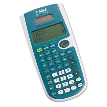 Texas Instruments TI-30XS MultiView Scientific Calculator, 16-Digit LCD