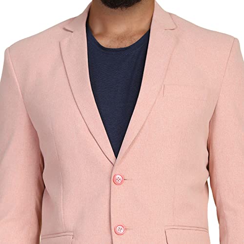 Image of TAHVO Grey Notched Lapel Blazer with Hanky