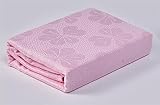 Heavyoff Bambusfaser Kühldecke, Selbstkühlend Sommerdecke mit Kühlfasern aus 100prozent natürliche Bambus Tagesdecke Weiche Wohndecke für Kinder, Erwachsene Rosa, 180x200cm