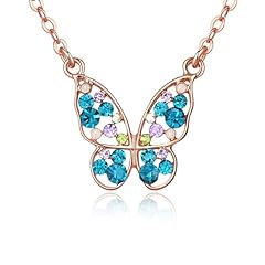 Blue Main Crystal/Rose Gold-tone