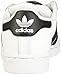 adidas Originals unisex child Superstar Sneaker, White/Black/White, 4 Big Kid US