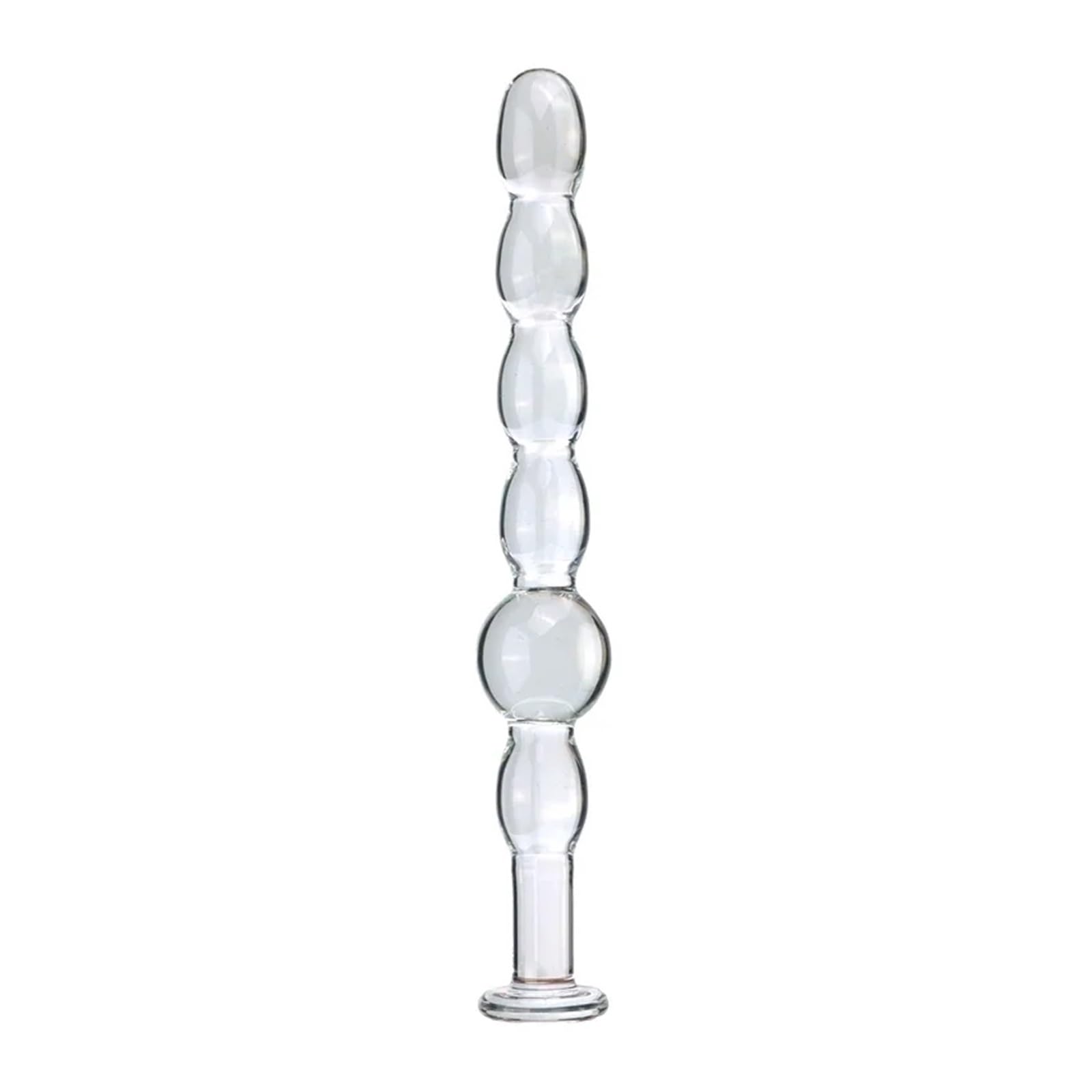 Amazon com Glass Anal Plug Pulling Beads Dual Use Butt Plugs  