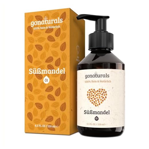 Premiumglas 100 mL Glastiegel - erstklassige Verarbeitung - mit Bambusdeckel - ökologisch wertvoll 6 GoNaturals Veganes Mandelöl Bio für Kosmetik - zur Gesichts & Körperpflege für zart weiche Haut, Schützende Mandelöl Haarerneuerung für volles Haar, Mandel Öl Körperöl, Bio Mandelöl kaltgepresst 250ml