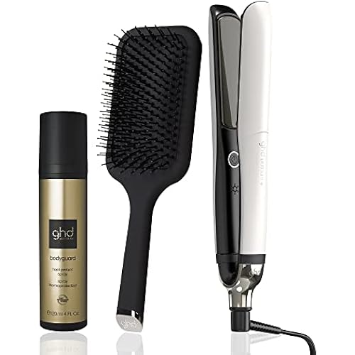 ghd Platinum+ Styler ― 1" Flat Iron Hair Straightener, Professional Ceramic Hair Styling Tool for Stronger Hair, More Shine, & More Color Protection
