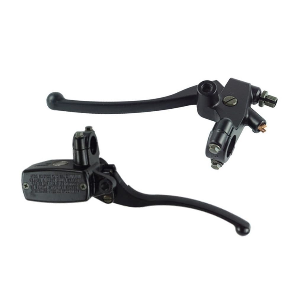 HEGUOWYG Universal Motorcycle 7/8" 22mm Handlebar Brake Master Cylinder Clutch Lever Fit for Honda Shadow 400 VT600 VT750 Steed 600 CB400