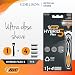 BIC Hybrid 5 Flex Men's Wet Razor with 4 Interchangeable Blades with 5 Blades Each with Aloe Vera & Vitamin E with Precision Trimmer