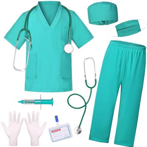 Disfraz de doctor para niños miniatura 3