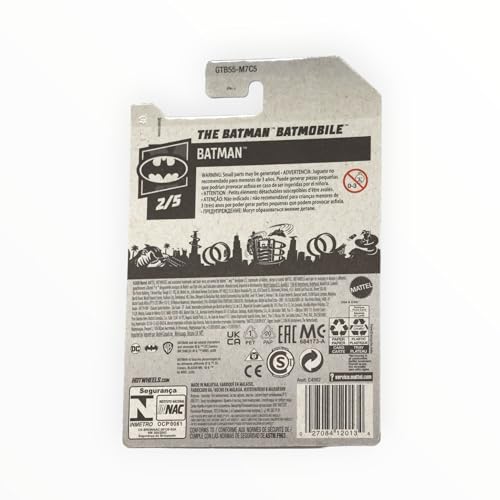 Hot Wheels The Batman Batmobile miniatura 2