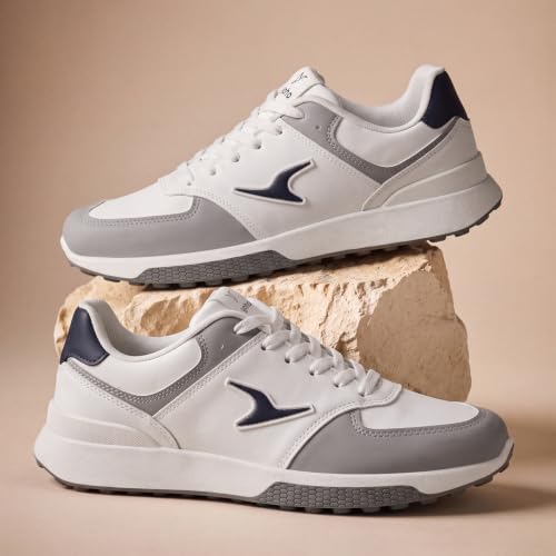 Image of YOHO Men's Sneakers Flo & Blazer | Stylish & Comfortable | Low Top, Lace Up Casual Shoes for Man /Gents