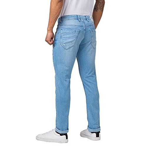 Image of Spykar Men's Slim Fit Low-Rise Jeans