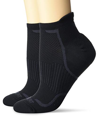 Copper Fit Energy Copper Infused Ankle Socks,2 Pack, Small/Medium