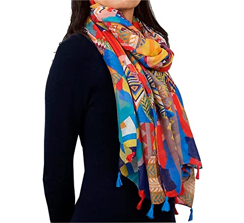 Echarpe Festa das Cores