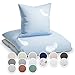 Produktbild sleepwise Soft Wonder Bettwäsche-Set für Einzelbett, aus Mikrofaser, Öko-TEX®, Bettbezug und Kissenbezug, maschinenwaschbar, atmungsaktiv, antistatisch, hypoallergen, 135 x 200 cm