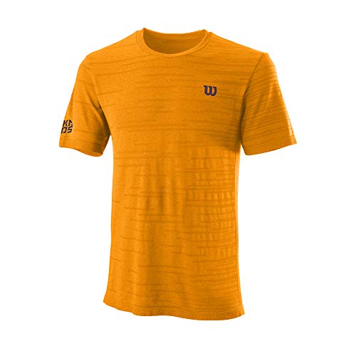 T-Shirt Wilson KAOS Rapide SMLS Crew en maille Outer Space taille S
