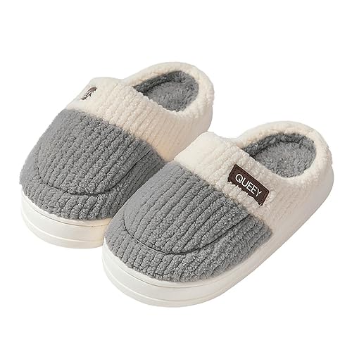 Pantoufles d'hiver en coton de qualité supérieure pour femme exigeante