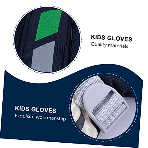 BIUDECO 1 Par Luvas Motocross Luva De Inverno Infantil Luva De Ciclismo Trenó De Snowboard Para Cria