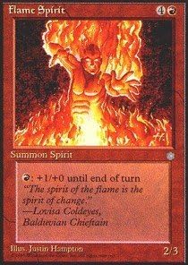 Magic The Gathering - Flame Spirit - Ice Age
