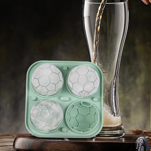 Molde de Silicona para Bolas de Hielo con Diseño de Fútbol miniatura 5