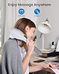Massager Électrique Rechargeable RENPHO à Main, Massager de Dos Sans Fil pour Cou, Épaule, Pied, Jambe, Mollet, Cadeaux pour Femmes Hommes