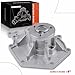 A-Premium Engine Water Pimp W/O-Ring [DOHC, 6Cyl 3.0L 3.2L] Compatible with Audi A4, A4 Quattro 05-09, A6 06-10, A6 Quattro 05-11, Q5 09-10, Q7 09-12, S4 S5 10-12 & Volkswagen Touareg 2009-2012