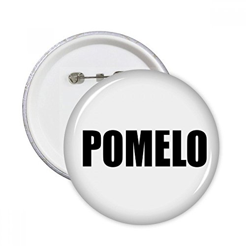 Badge Pomelo Fruit Foods pour personnaliser un sac d'école