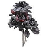 A partir de 16 años. WIDMANN - Novia Halloween flores mujer, multicolor, 03235