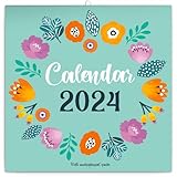 Presco Group Calendar 2024, Quotes Wall Calendar, Monthly Calendar, 16 Month Hanging Calendar Sep 2023 - Dec 2024, 12x12 in.